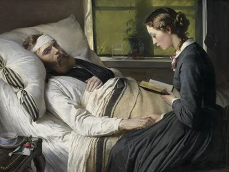 A Wounded Danish Soldier